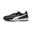 Puma King Top TT Turf Soccer Cleats - Puma Black / Puma White
