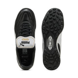 Puma King Top TT Turf Soccer Cleats - Puma Black / Puma White