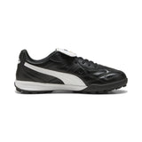 Puma King Top TT Turf Soccer Cleats - Puma Black / Puma White