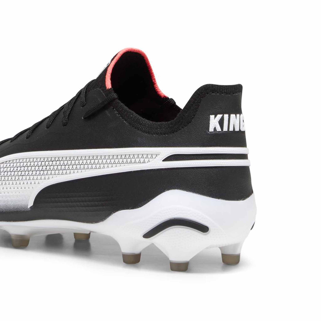 Puma King Ultimate FG chaussures de soccer - Black / Puma White / Fire Orchid