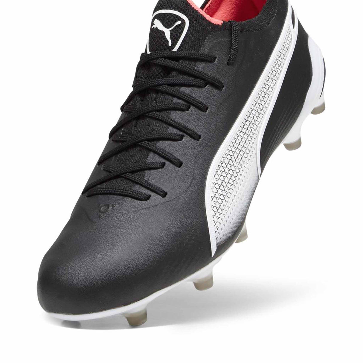 Puma King Ultimate FG chaussures de soccer - Black / Puma White / Fire Orchid