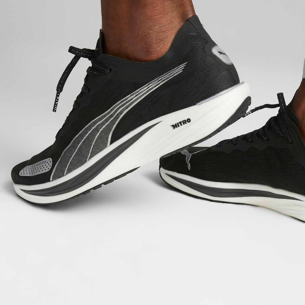 Puma Liberate Nitro 2 chaussure de course à pied homme - Puma Black / White