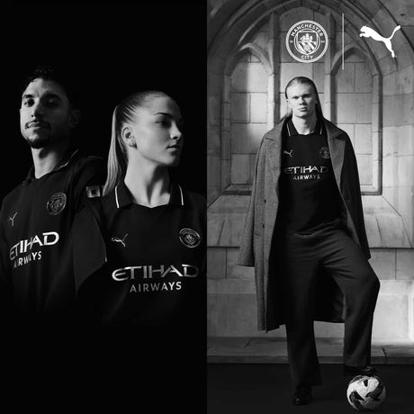 Maillot Manchester City FC 2025/26 Away Authentic homme - Puma Black
