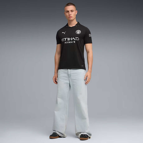 Maillot Manchester City FC Away 25/26 Replica homme - Puma Black