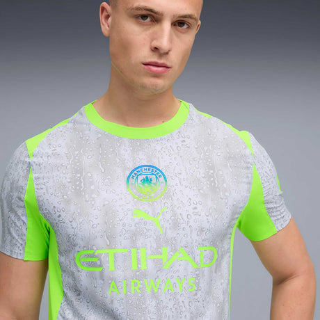 Maillot Manchester City FC 2025/26 Third Authentique adulte - Cool Weather / Pro Green