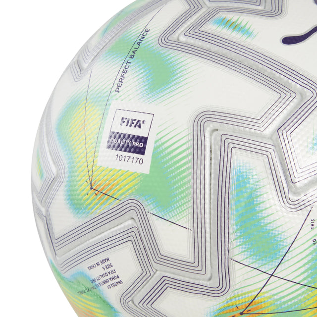 Puma Orbita Ultimate Premier League Thrill FIFA Quality Pro Soccer Ball - Puma White / Multicolor