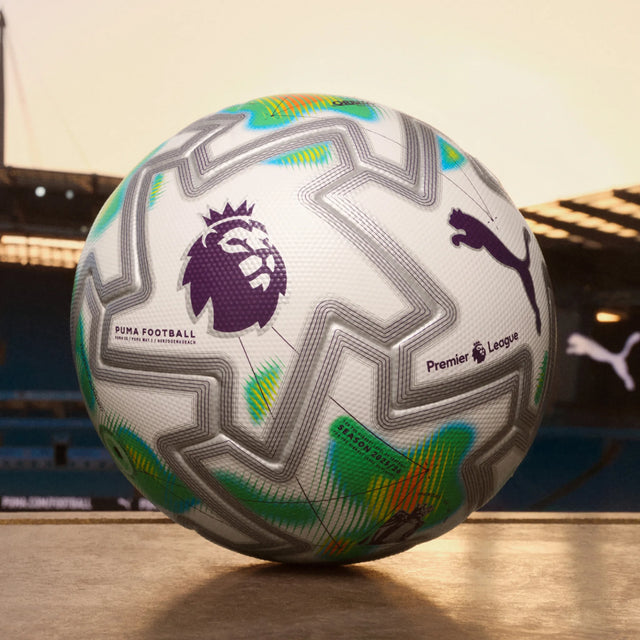 Puma Orbita Ultimate Premier League Thrill FIFA Quality Pro Soccer Ball - Puma White / Multicolor
