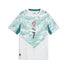 Puma Portugal Away Ronaldo Jersey for Kids 2026 - Puma White / Green Lagoon