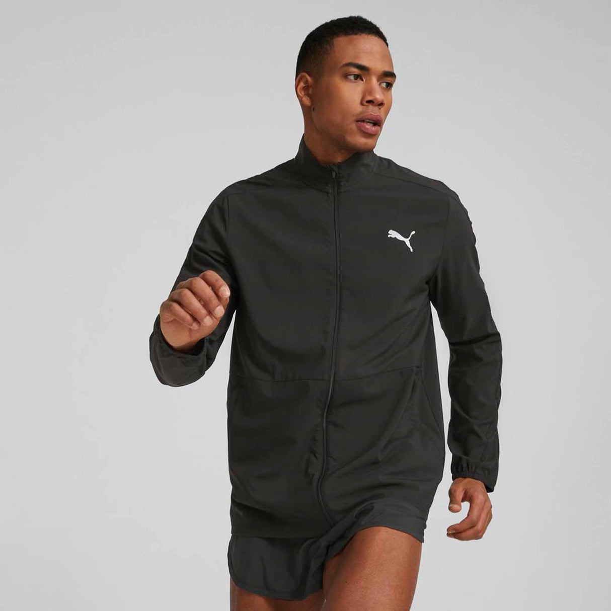 Puma Run Favorite Woven Jacket manteau de course à pied pour homme - Puma Black