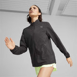 Puma Run Favorite Woven manteau de course à pied femme -noir live