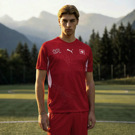 Puma Switzerland World Cup Jersey 2026 - Red / White