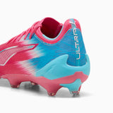 Crampons Puma ULTRA 6 Ultimate Re-Charge FG - Hero Blue / Sunset Pink / Garnet Rose