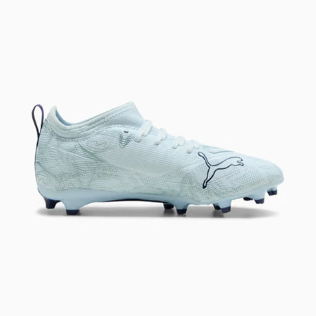 Puma Ultra 6 Match FG/AG Junior Soccer Shoes - Icy Blue / Puma White / Jewel Blue