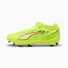 Puma Ultra 6 Match FG/AG Junior Soccer Shoes - Yellow Alert / Puma Black / Glowing Red / Lime Squeeze