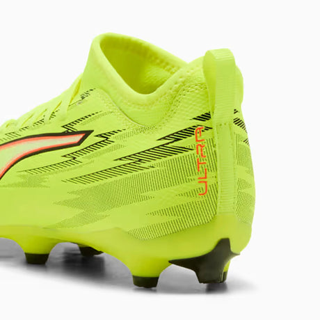 Puma Ultra 6 Match FG/AG Junior Soccer Shoes - Yellow Alert / Puma Black / Glowing Red / Lime Squeeze