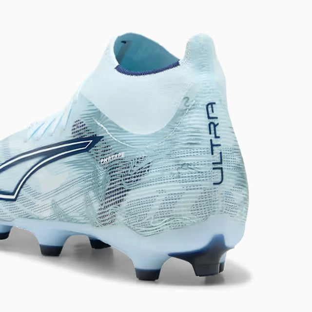 Puma Ultra 6 Match+ FG/AG Soccer Cleats - Unisex - Icy Blue / Puma White / Jewel Blue