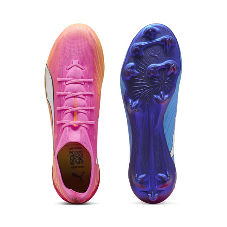 Puma Ultra 6 Ultimate FG/AG Soccer Cleats - Poison Pink / Puma White