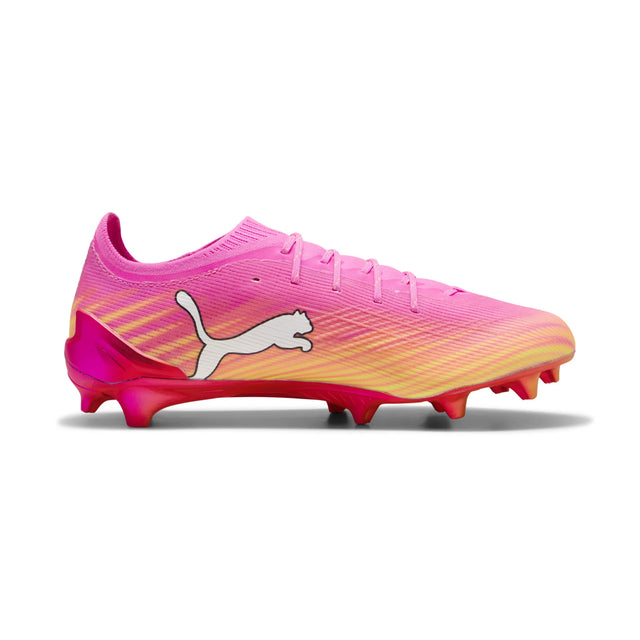 Puma Ultra 6 Ultimate FG/AG Soccer Cleats - Poison Pink / Puma White