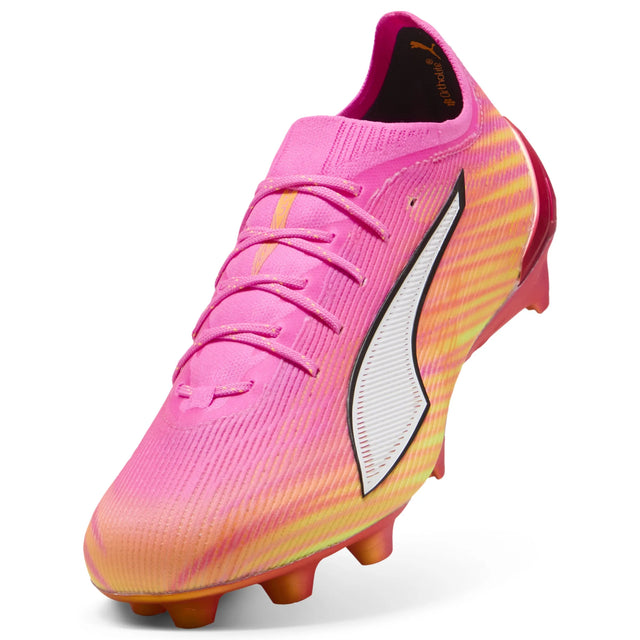 Puma Ultra 6 Ultimate FG/AG Soccer Cleats - Poison Pink / Puma White