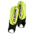 Puma Ultra Light Ankle Shinguards - Yellow Alert / Glowing Red
