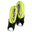 Puma Ultra Light Ankle Shinguards - Yellow Alert / Glowing Red