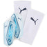 Puma Ultra Light Football Sleeves Shinguards - Icy Blue / Jewel Blue