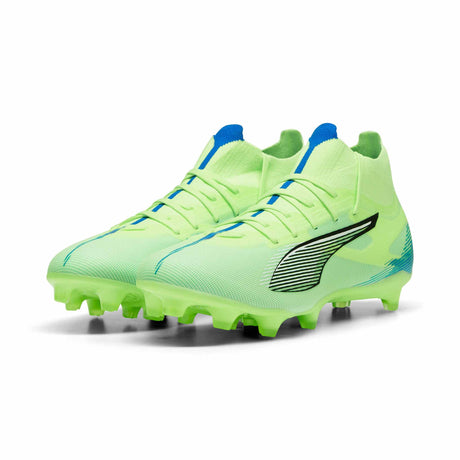 Puma Ultra Match 5+ FG Soccer Cleats - Fizzy Apple / Puma White