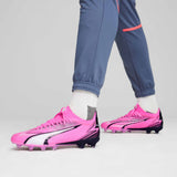 Puma Ultra Match FG/AG chaussures de soccer - Poison Pink / Puma White / Puma Black