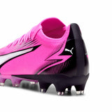 Puma Ultra Match FG/AG Wn's chaussures de soccer a crampons pour femme - Poison Pink / Puma White / Puma Black