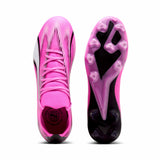 Puma Ultra Match FG/AG Wn's chaussures de soccer a crampons pour femme - Poison Pink / Puma White / Puma Black