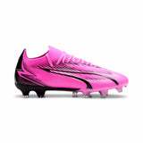 Puma Ultra Match FG/AG Wn's chaussures de soccer a crampons pour femme - Poison Pink / Puma White / Puma Black