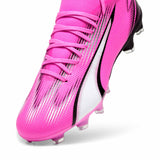 Puma Ultra Match FG/AG Wn's chaussures de soccer a crampons pour femme - Poison Pink / Puma White / Puma Black