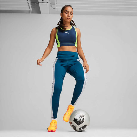 Puma Ultra Match FG Women's Soccer Cleats - Sun Stream / Puma Black / Sunset Glow