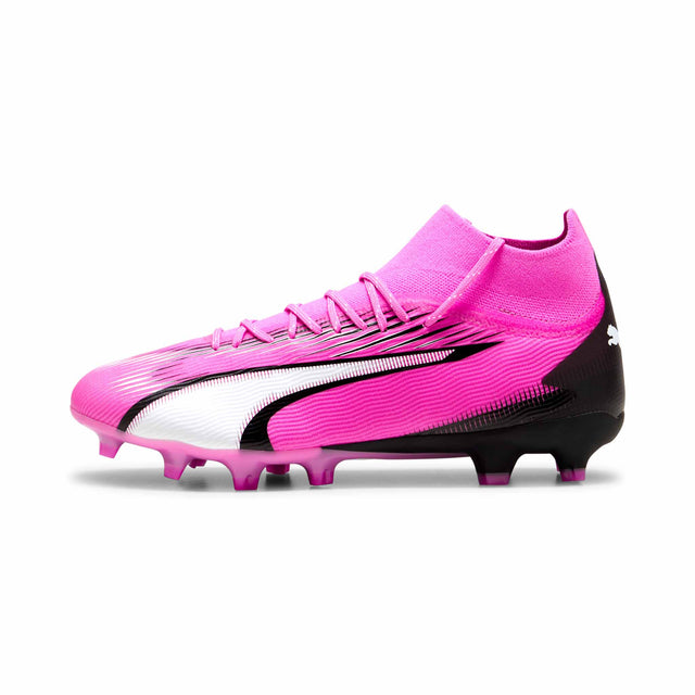 Puma Ultra Pro FG/AG chaussures de soccer a crampons adultes - Poison Pink / Puma White / Puma Black