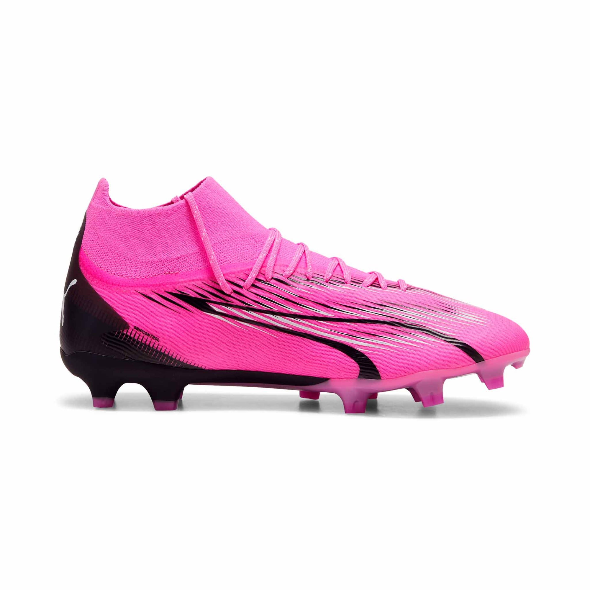 Puma Ultra Pro FG/AG chaussures de soccer a crampons adultes - Poison Pink / Puma White / Puma Black
