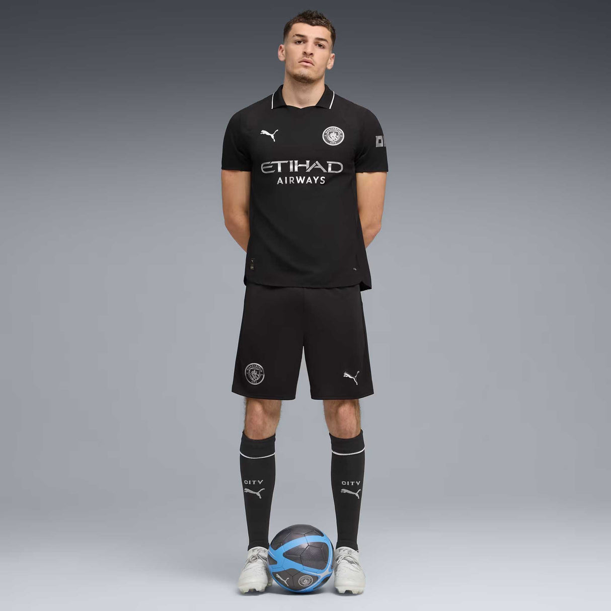 Puma Maillot Manchester City FC 2025/26 Extérieur Authentique adulte