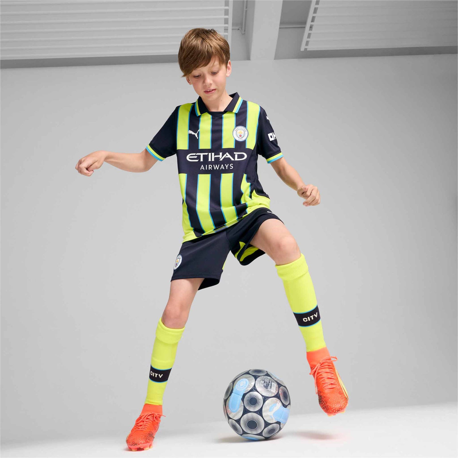 Puma Maillot Manchester City FC Away 24/25 Replica officiel Puma pour enfants