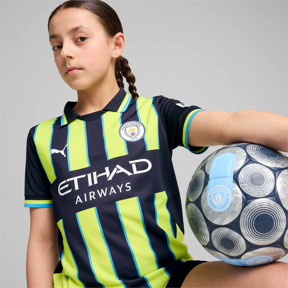 Puma Maillot Manchester City FC Away 24/25 Replica officiel Puma pour enfants