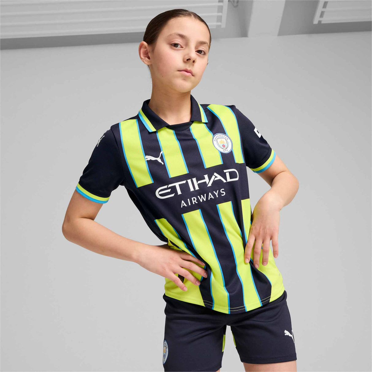 Puma Maillot Manchester City FC Away 24/25 Replica officiel Puma pour enfants
