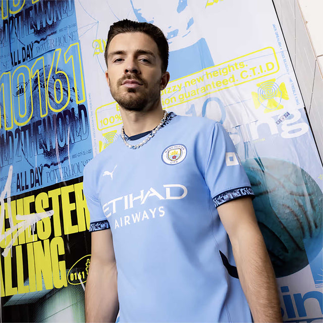Puma Maillot Manchester City FC Home 24/25 Authentique Puma pour adulte