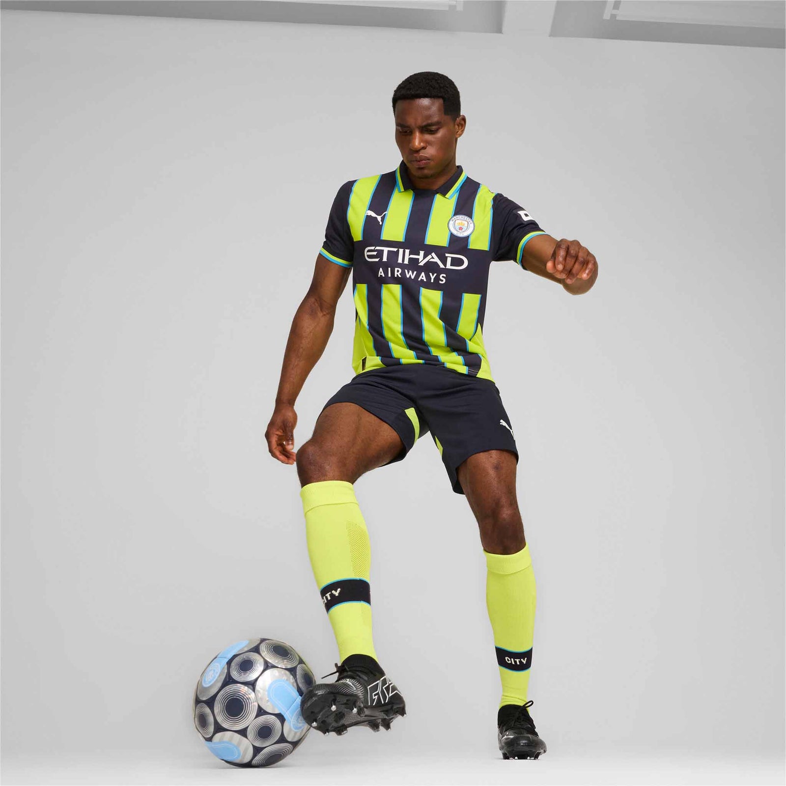 Puma Puma Maillot Manchester City FC Away Replica Soccer 24/25 pour homme