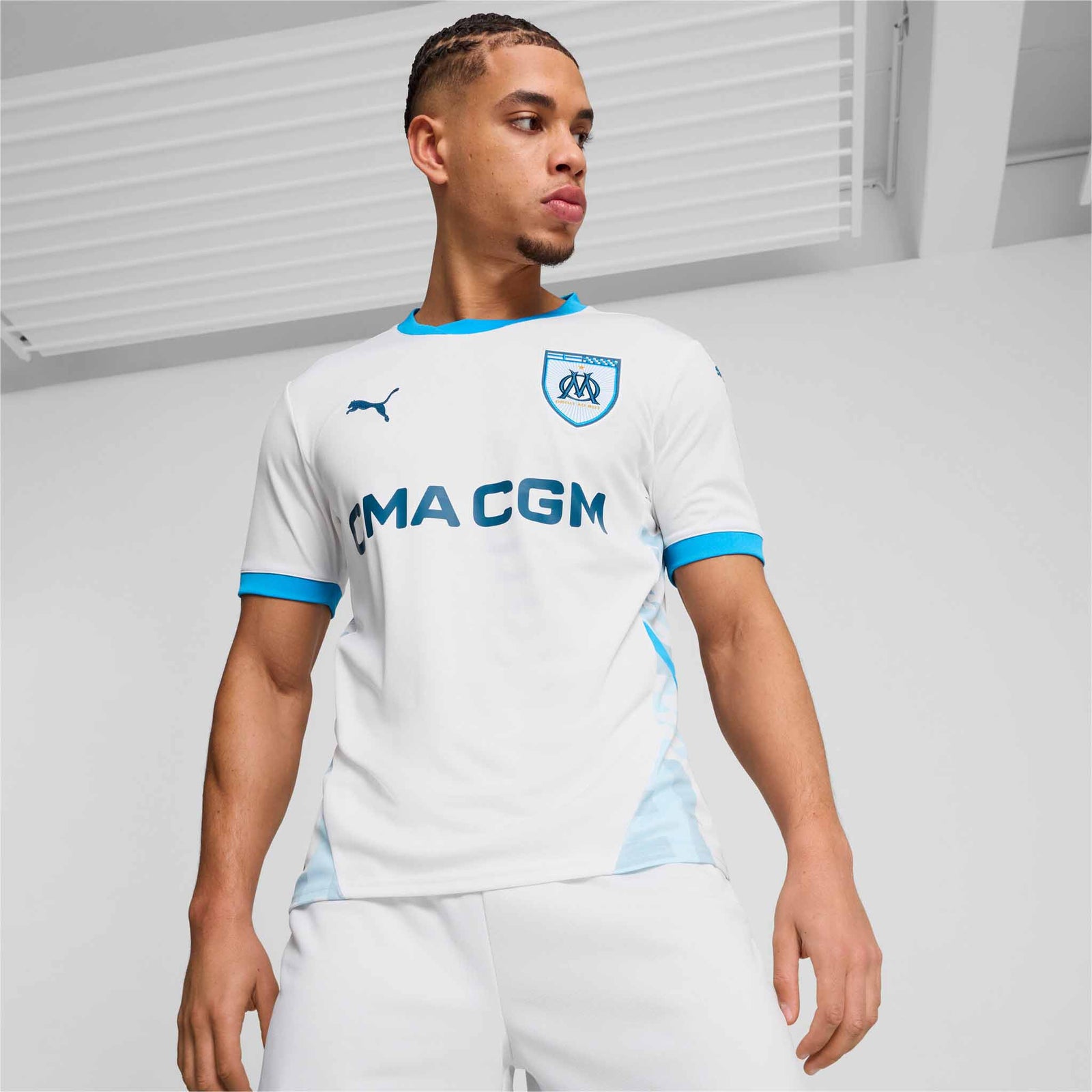 Puma Puma Maillot Olympique de Marseille à domicile 2024-25