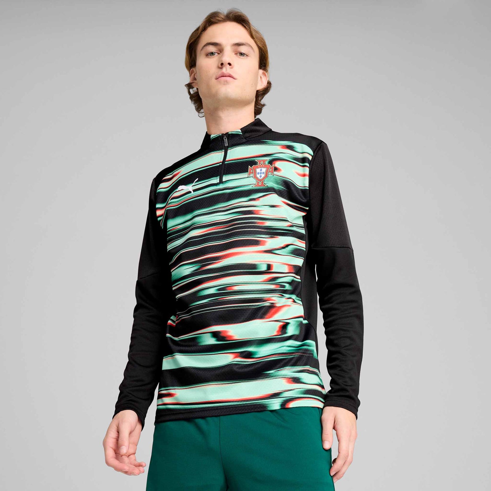 Puma Puma Portugal FPF Pre-Match Chandail 1/4 Zip