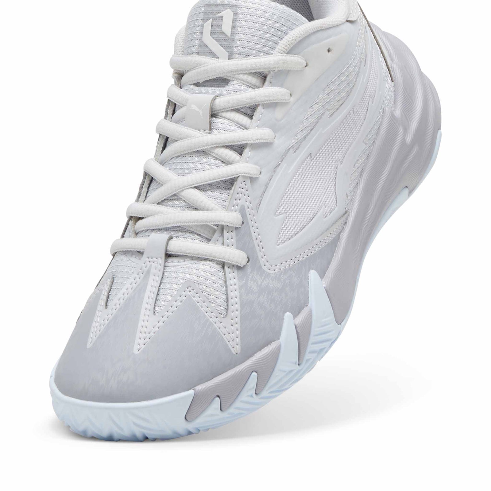 Puma Puma Scoot Zero Grey Ice chaussures de basketball pour enfant