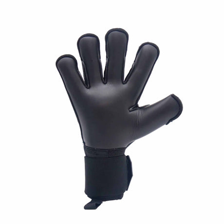 RG Aspro Blackout gants de gardien de but de soccer - Noir / Or