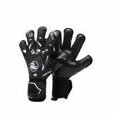 RG Aspro Blackout gants de gardien de but de soccer - Noir