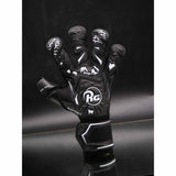 RG Aspro Blackout gants de gardien de but de soccer - Noir