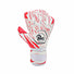 RG Goalkeeper Gloves Bacan Replica gants de gardien de but de soccer - Blanc / Rouge
