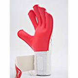 RG Goalkeeper Gloves Bacan Replica gants de gardien de but de soccer - Blanc / Rouge