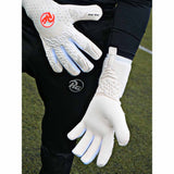 RG Goalkeeper gloves Aversa gants de gardien de but de soccer - Blanc